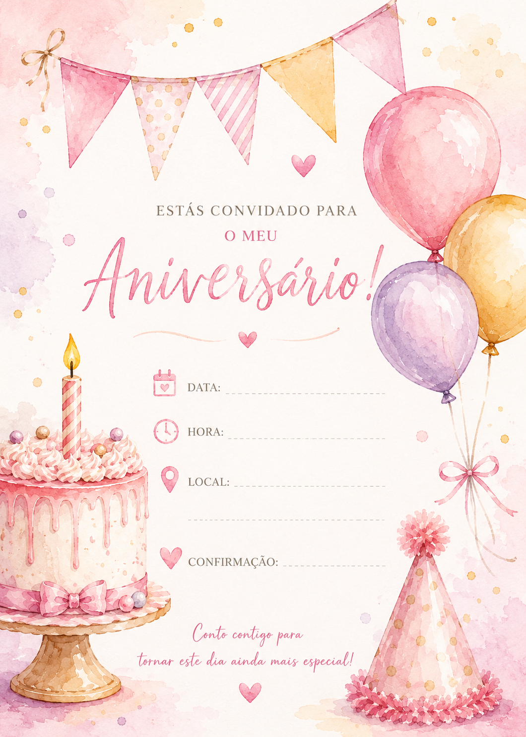 Convites Aniversário