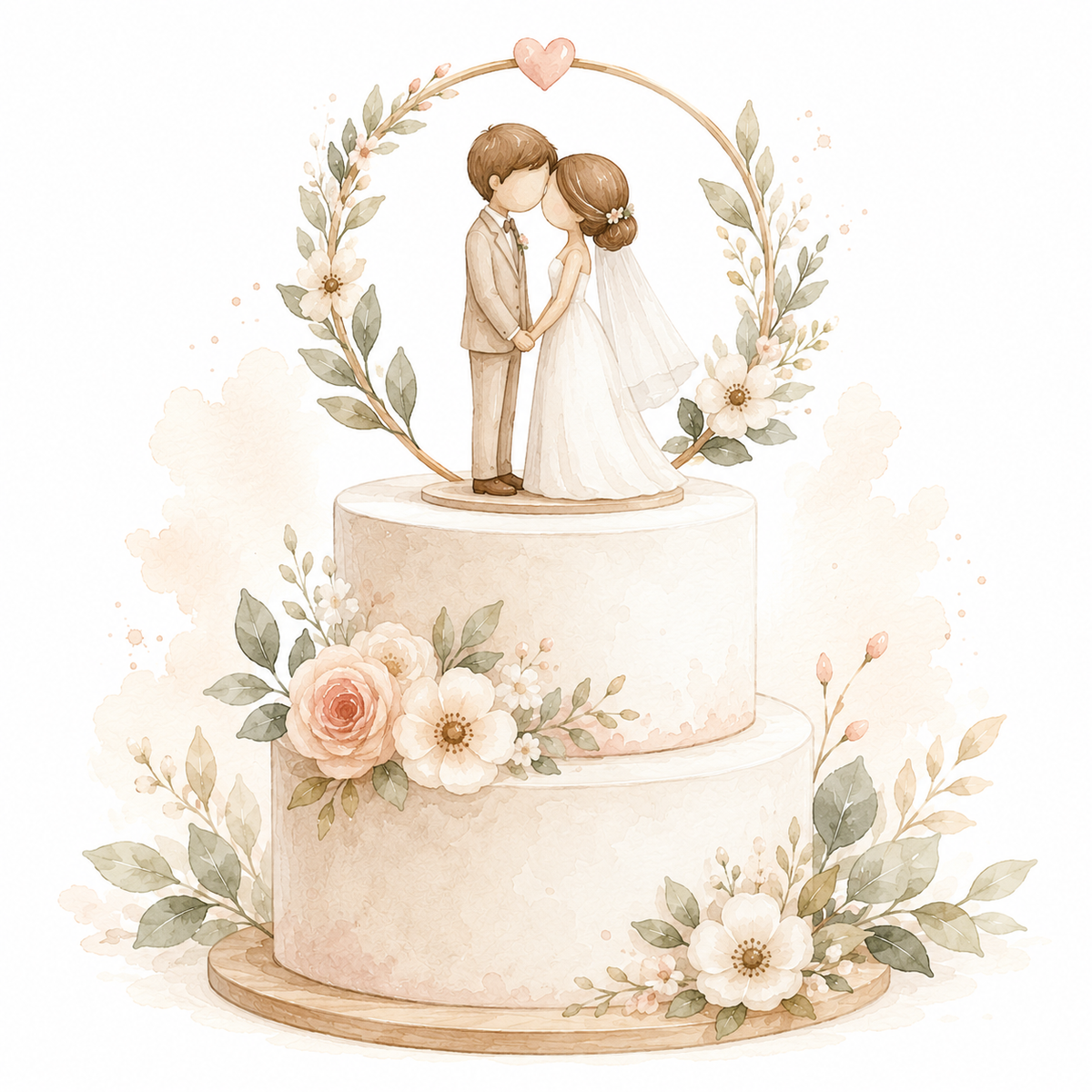 Topo Bolo Casamento