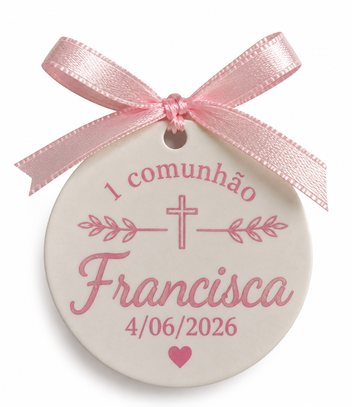 Lembrança Gesso perfumado Circulo