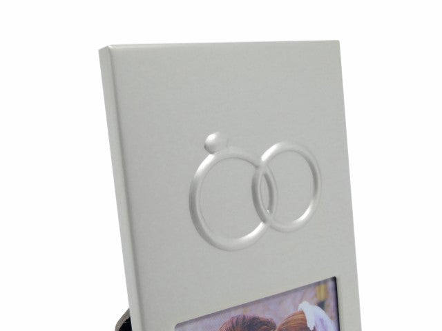 Mini moldura metal casamento