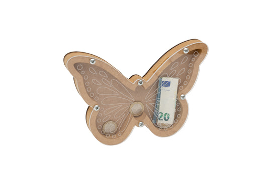 Quadro Mealheiro Borboleta