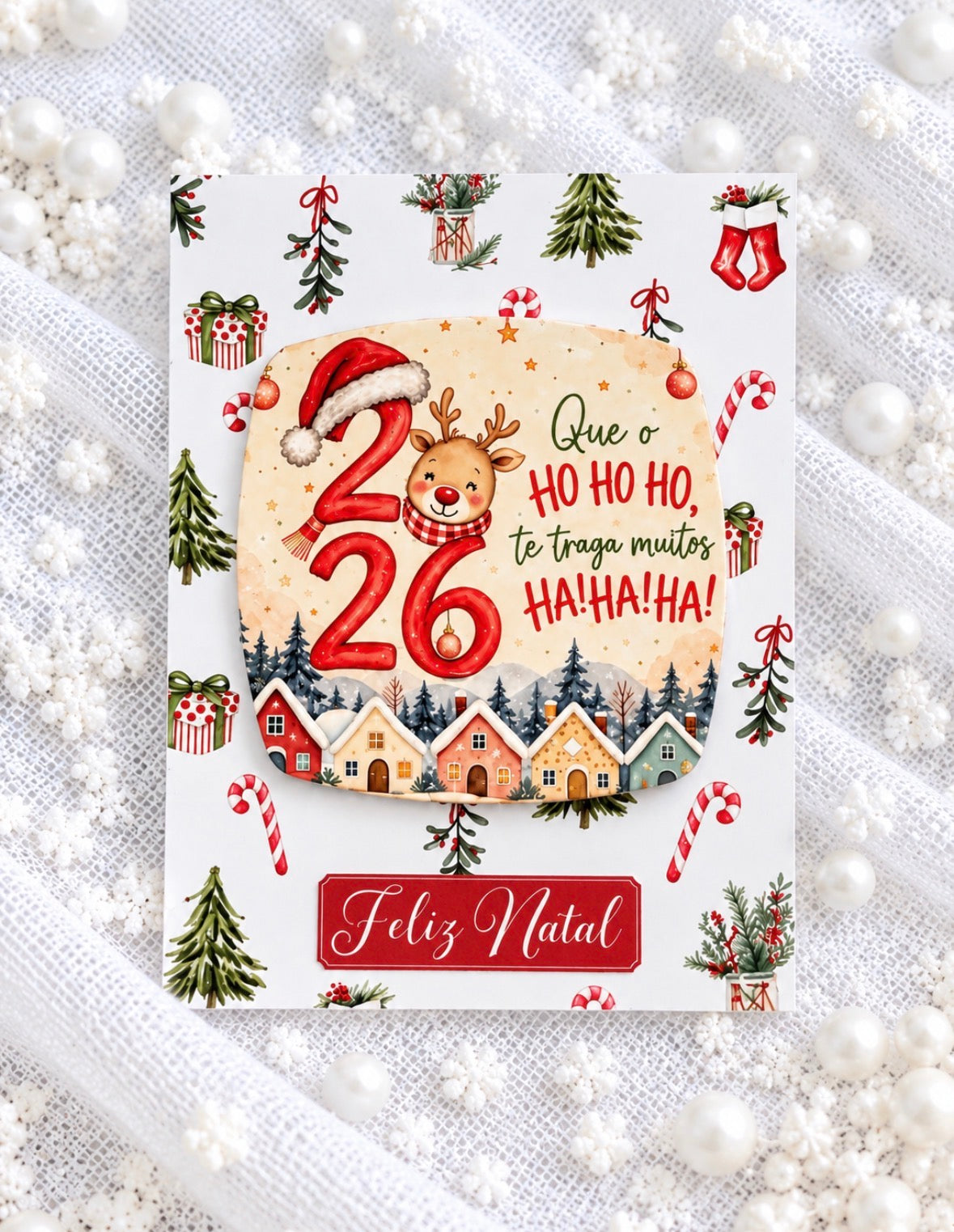 Íman Personalizado Natal