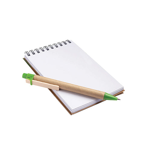 Bloco de Notas com Caneta