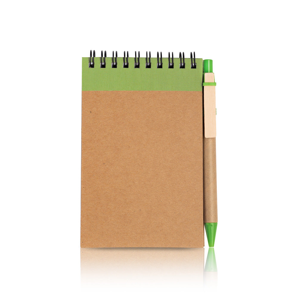 Bloco de Notas com Caneta