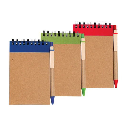 Bloco de Notas com Caneta