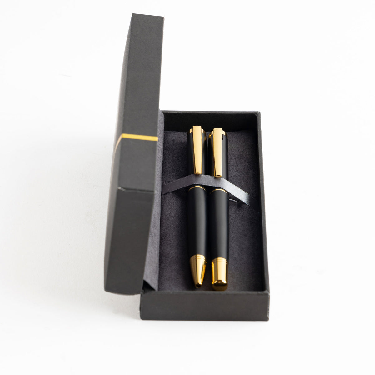 Conjunto Esferográficas Ouro