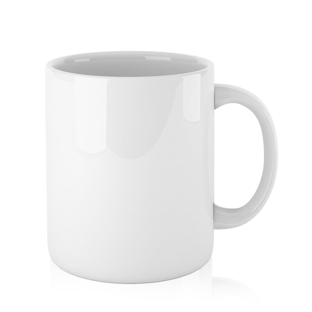 Caneca Branca Cerâmica personalizada