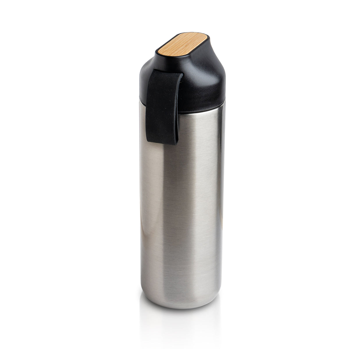 Garrafa Elegante com Bambu