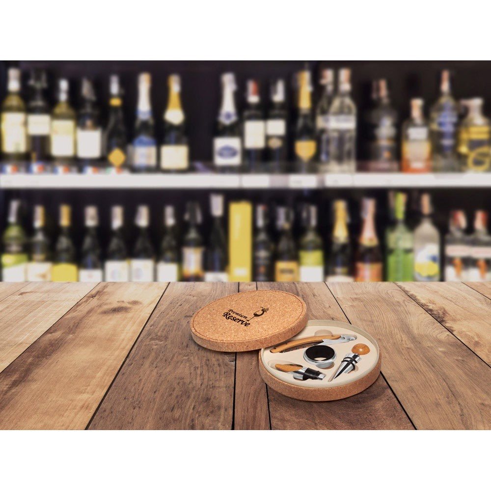 Conjunto Cortiça vinho