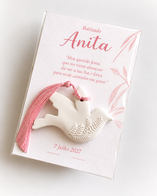 Pomba Gesso Perfumado