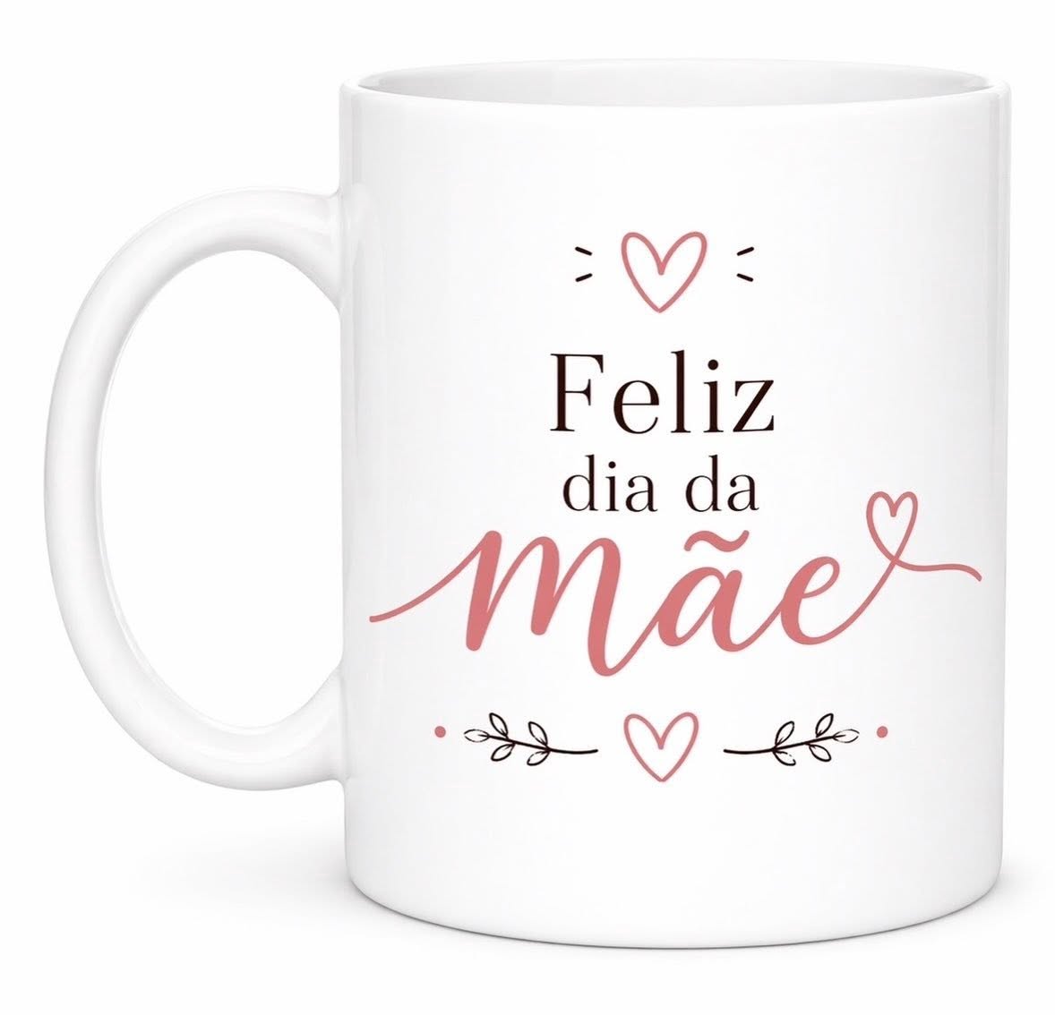 Caneca Branca Cerâmica personalizada