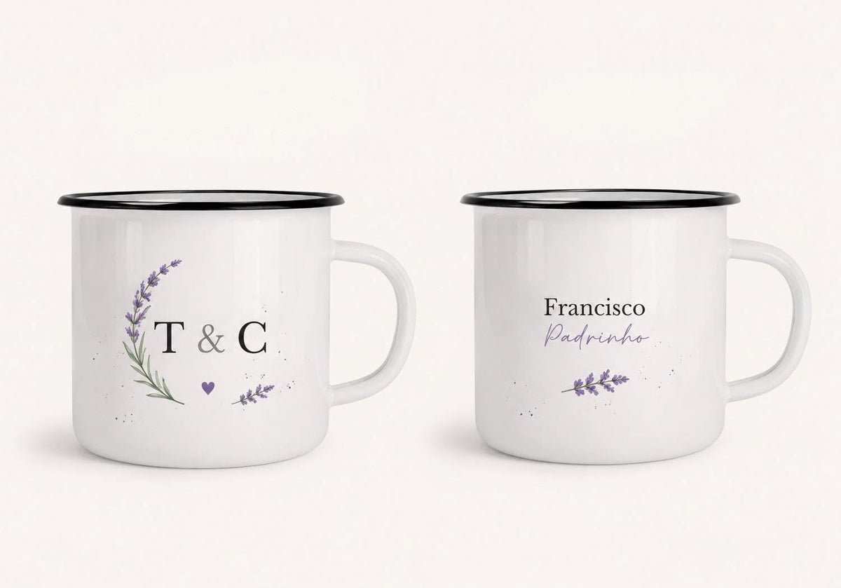 Caneca esmaltada