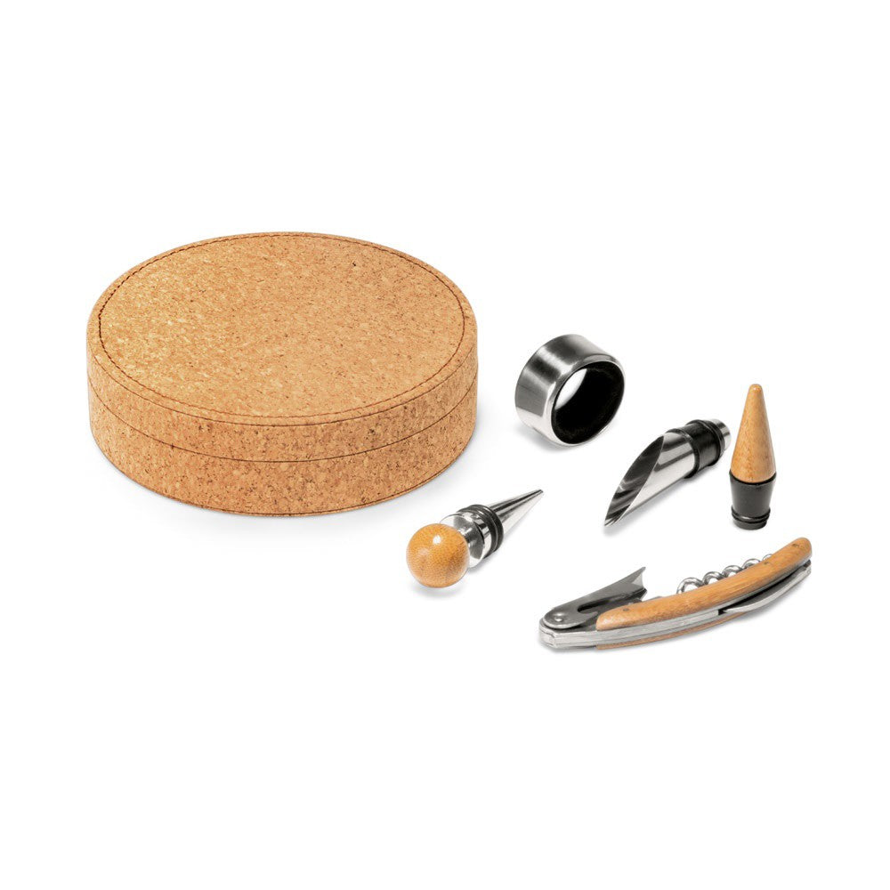Conjunto Cortiça vinho
