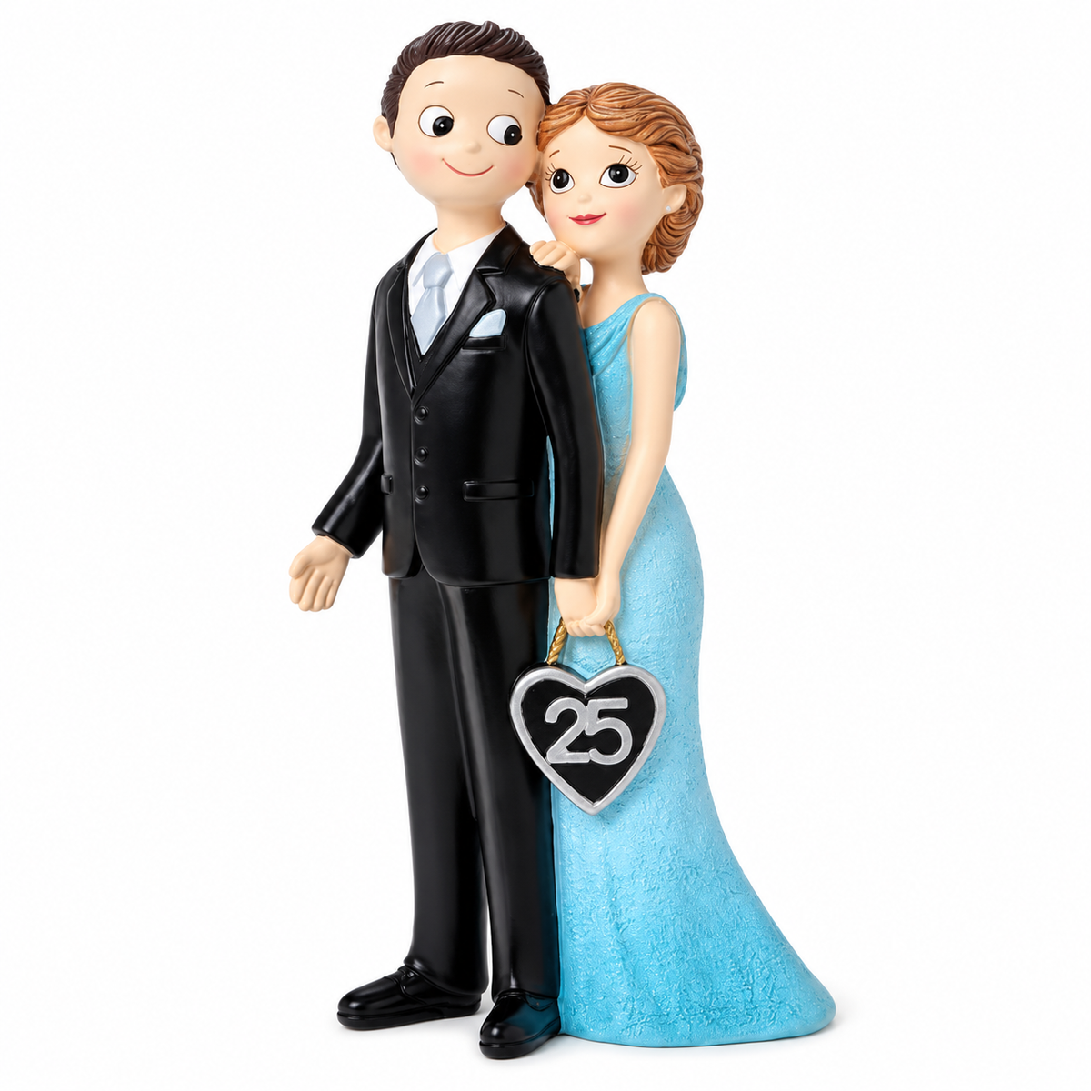 Figura de Noivos – Bodas de Prata 25 Anos