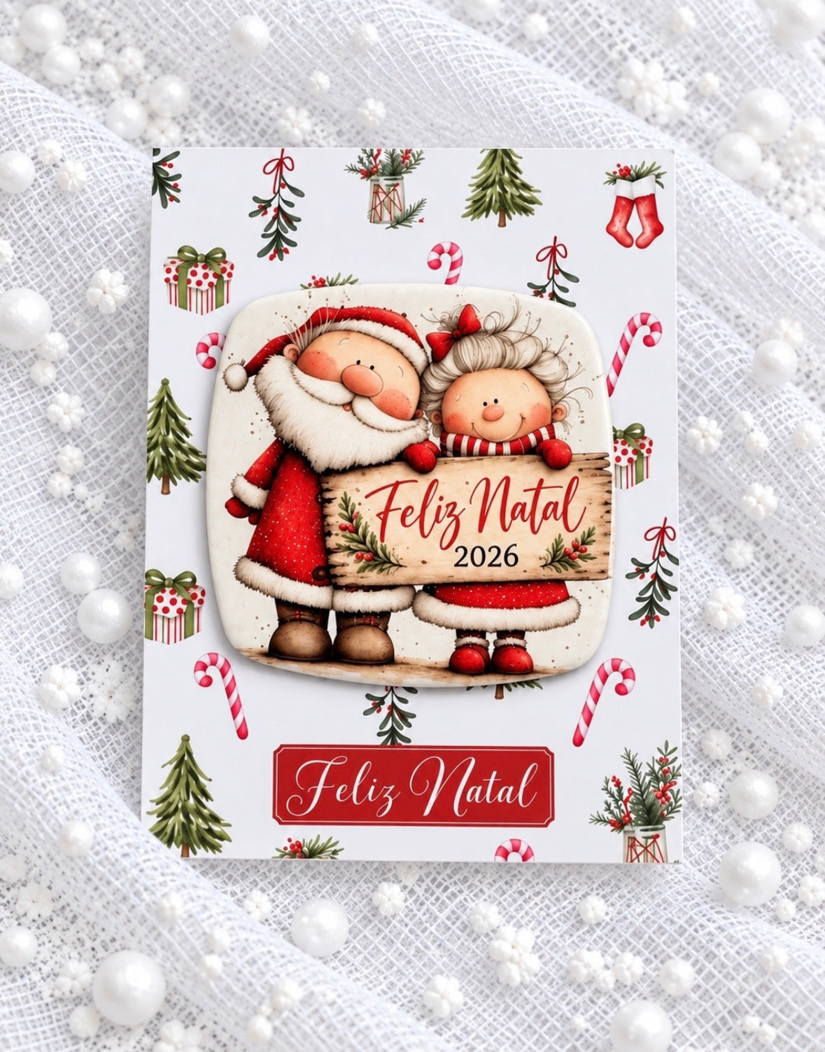Íman Personalizado Natal