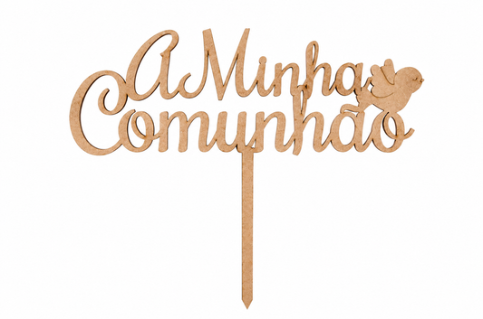 Topo Bolo A minha Comunhão