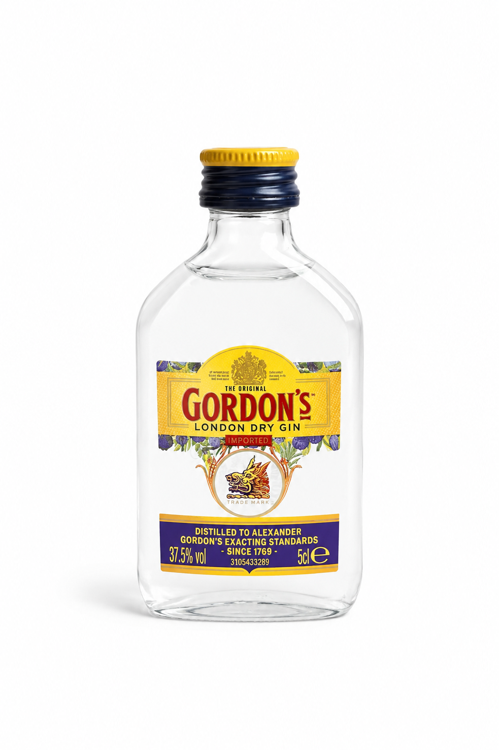 Miniatura Garrafa Gin Gordon’s