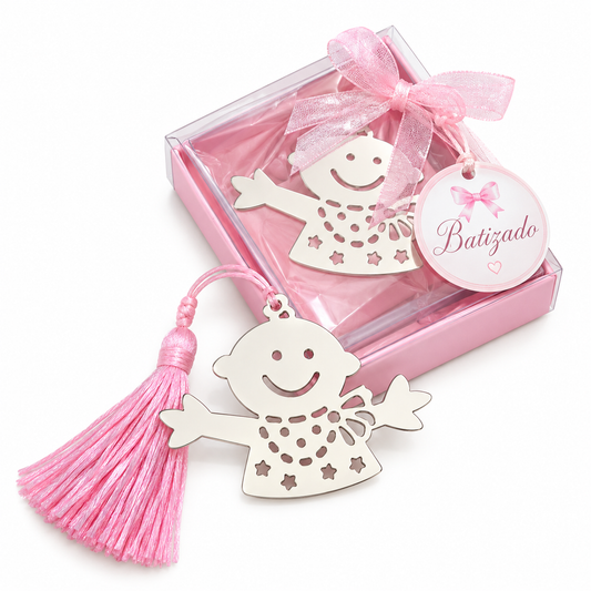Marcador Livro Baby Rosa