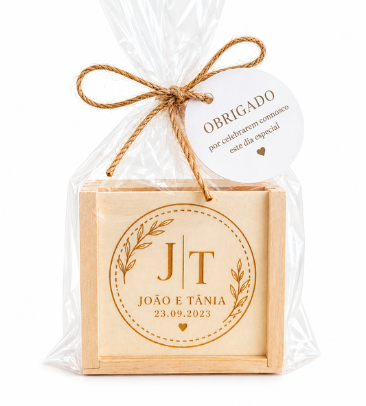 Jogo galo madeira casamento