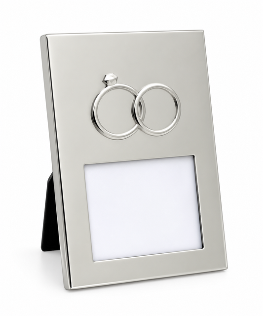 Mini moldura metal casamento