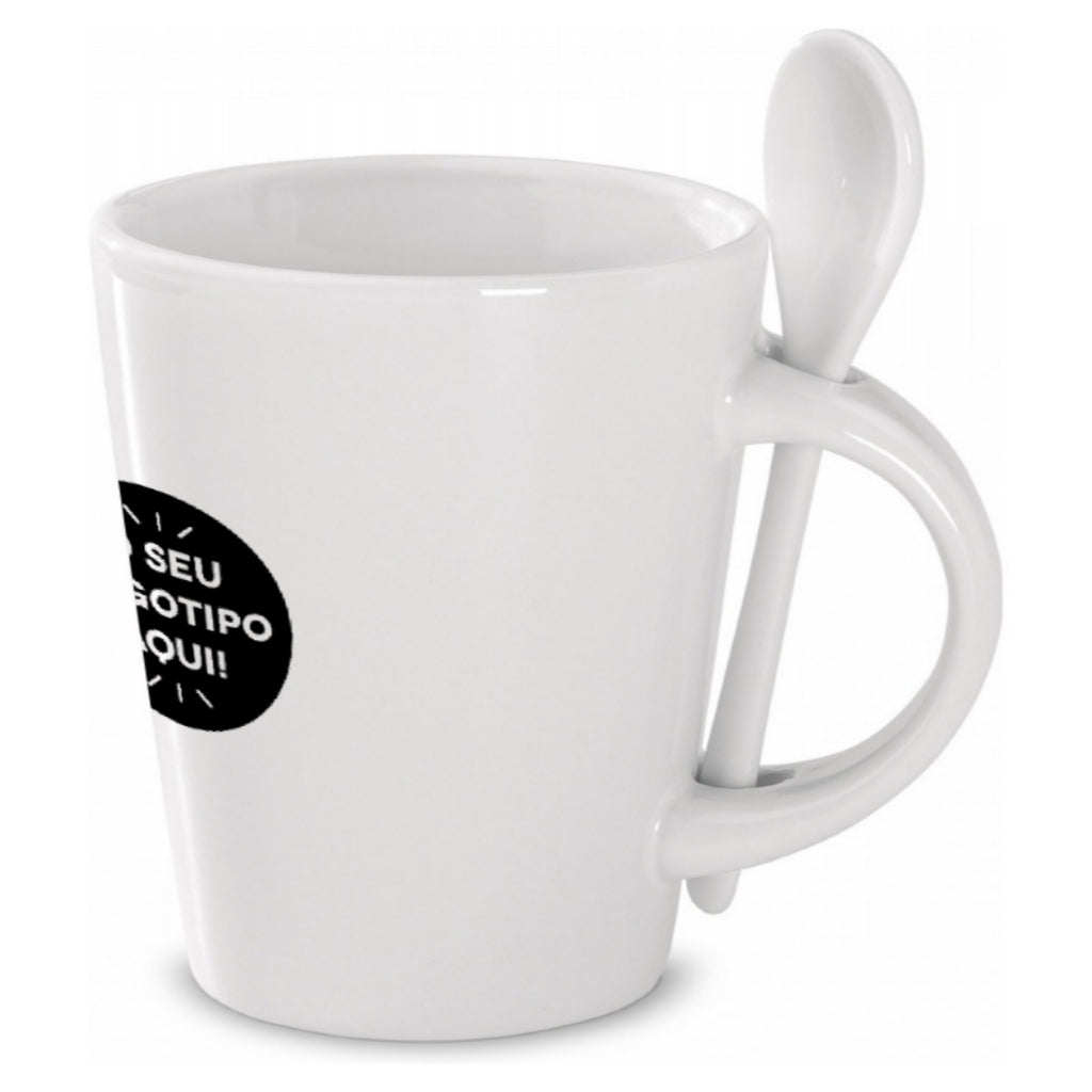 Caneca com colher Sublimkonik