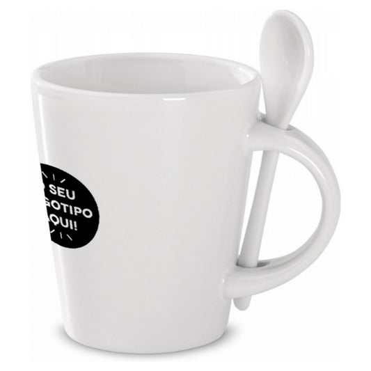 Caneca com colher Sublimkonik