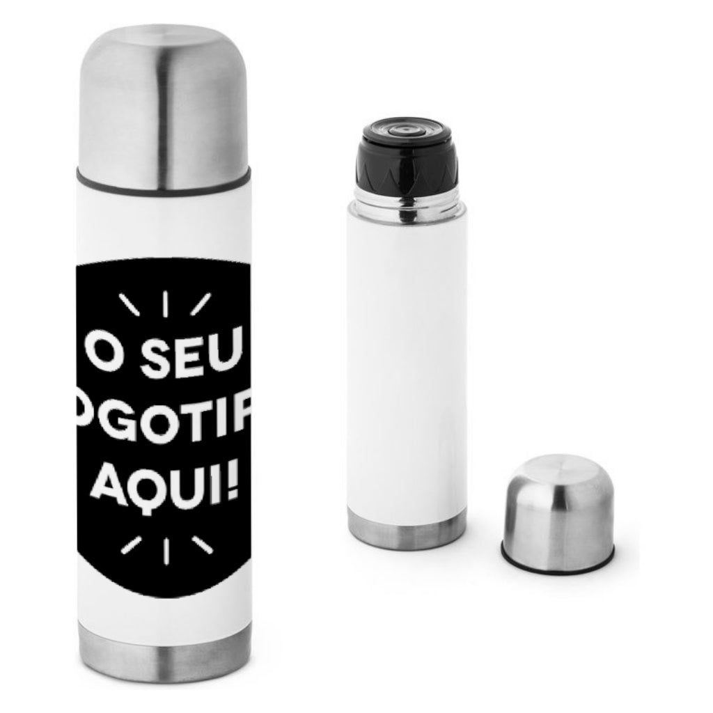 Garrafa térmica em aço inoxidável Henderson