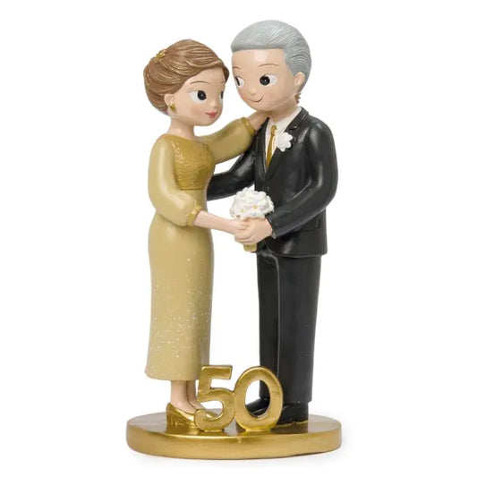 Topo Bolo Bodas 50 Anos